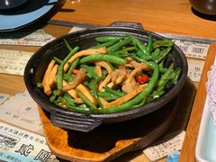 砂锅扁豆丝-瓷器(Market City)