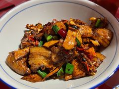 香辣笋干五花肉-荆九爷爆炒桥头三嫩(浙大店)
