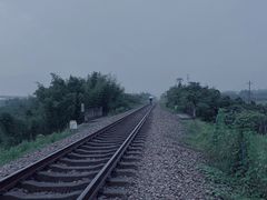 -乌龙涧铁道铁轨景