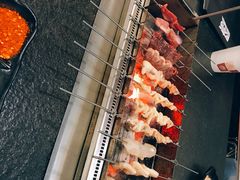 -長壹旋转烤吧 农家鸡火锅
