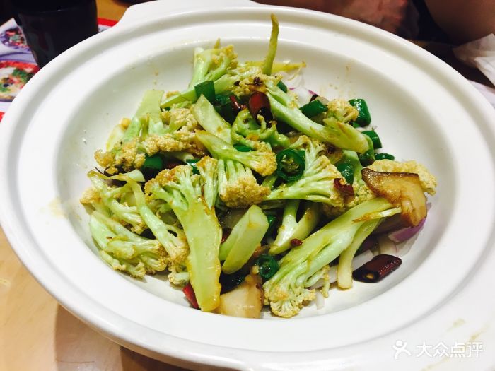 醉得意(芙蓉街店)-干锅有机菜花-菜-干锅有机菜花图片-济南美食-大众
