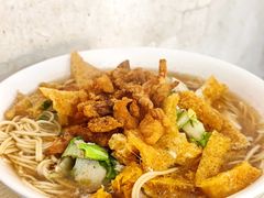 皮肚油渣面-老太皮肚面
