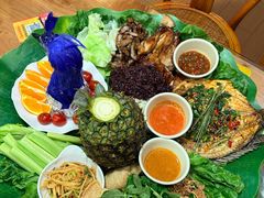 -沐毫傣泐云南菜孔雀宴•手抓饭傣味烧烤(曼听店)