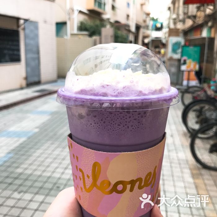veones维星雪顶紫薯鲜奶图片-北京甜品饮品-大众点评网