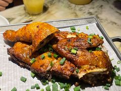 绿茶葱香烤鸡-绿茶餐厅(乐峰广场店)