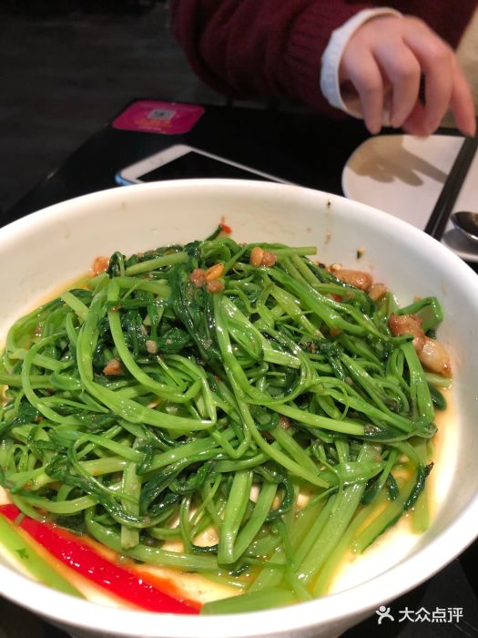 鑫泰泰国料理(kk mall店)三巴酱炒通菜图片