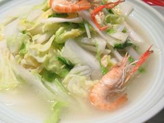 腐皮杭白菜-老头儿油爆虾·知味杭州(爱琴海购物中心)