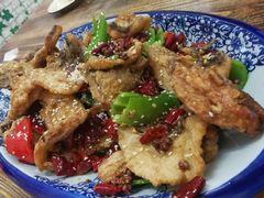 炝锅鱼-壹阁胡羊焖饼(敦煌夜市店)