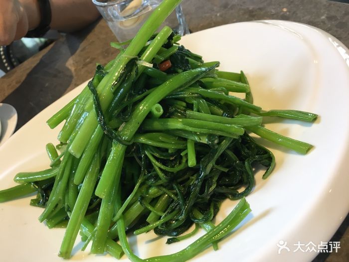 锦泰来泰餐厅 & zero coffee虾酱炒通菜图片 - 第1张