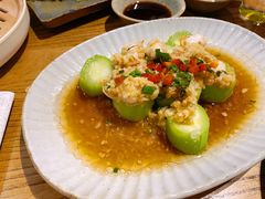 蒜蓉蒸丝瓜-潮粥荟·潮汕砂锅粥(朝阳大悦城店)