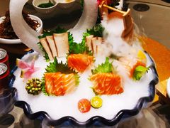 三文鱼刺身-享月汤皇·海鲜小火锅·聚会(曲江创意谷店)