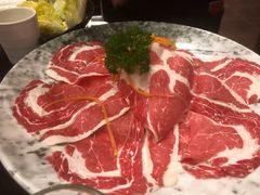 雪花牛肉-吴记老锅底麻辣火锅(福州路店)