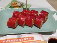 升级版墨鱼鲜虾红米肠-喜势点·糖沙翁手工茶点·本地人茶居(永庆坊店)