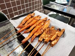 碳烤海虾-何妹湿辣牛肉·粤式烧烤砂煲(桂雅路店)