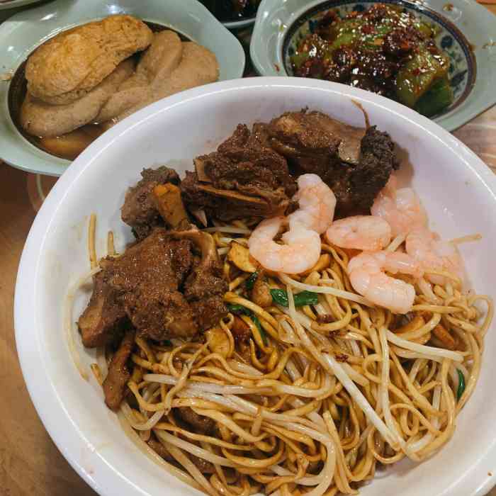 天天小排面馆(秋涛路店)-"这个拌川有点不一样诶,一点汁水都没有,炒.