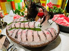 游水东南亚老虎斑-ONE FULL 古董港式海鲜火锅