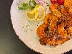 西班牙蒜香虾-Supine Bistro溯泮餐厅