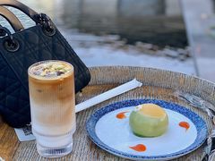 茉莉冰拿铁-自如ZSPACE四合院艺术餐厅