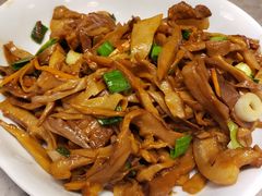 三层肉炒建瓯笋芽-四道菜·福建菜馆(新街口金鹰店)