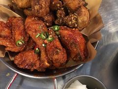 炸鸡翅一半一半-富乐满韩国正宗炸鸡韩国料理(虹泉路店)