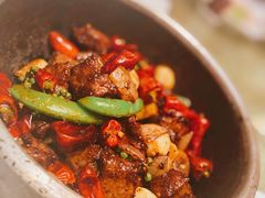 花椒石锅牛肉-上海小南国(不夜城店)