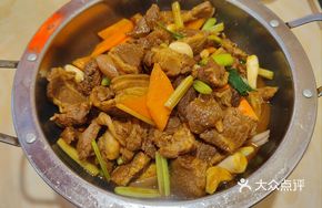 Dry Pot Donkey Meat