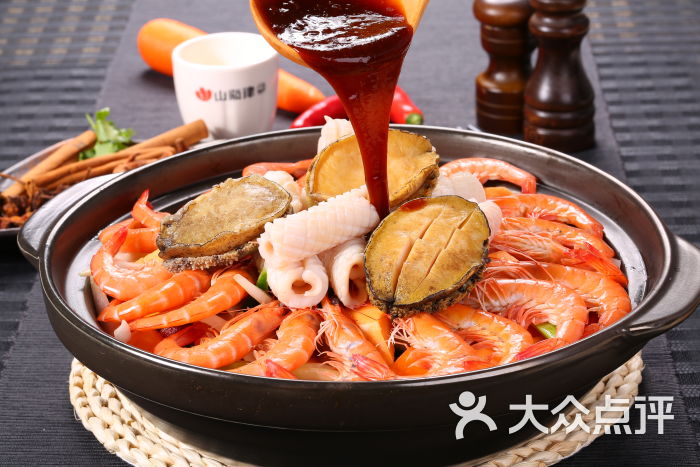 鲜活虾,鲍鱼,高大上呀!