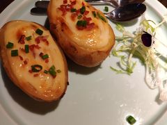 芝士火腿焗土豆-绿茶餐厅(深圳龙华天虹购物中心店)