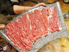 鲜切滩羊后腿肉-百草滩羊清水涮羊肉(长城路店)
