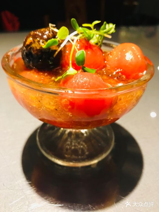 天厨妙香素食馆(朝外店)西梅番茄图片