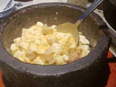 石锅鸡汤豆腐-绿茶餐厅(乐峰广场店)