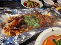 酱烤活鲈鱼-新白鹿餐厅(虹桥南丰城店)