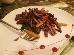 牛柳杏鲍菇-阳澄湖费尔蒙酒店颐丰阁中餐厅(马鞍山西路店)