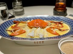 陈年老花雕蒸大红蟹-炳胜私厨(万象前海店)