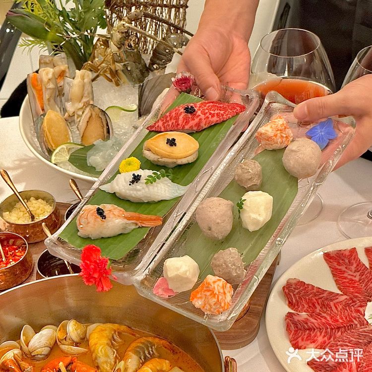 托朋友的福…吃到了上海坠优雅的打边炉