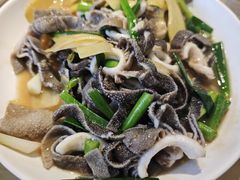 姜葱炒牛柏叶-东山茶寮(新安店)