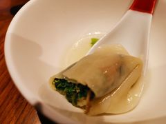 鸡汤松茸马兰头馄饨-上海人家花樣年华(中山公园店)