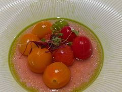 紫苏话梅糖浸小彩茄子-本处·素食·融合料理(南油店)