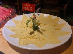 现做油豆皮-老版火锅(半坡店)