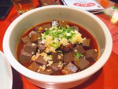 辣子蒜羊血-窄巷子陕菜馆·地道陕西菜(粉巷店)