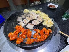 烤猪五花肉-海花锅盖烧烤店(怡馨家园店)