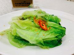 白灼有机生菜-如丰晟宴(长安万达店)