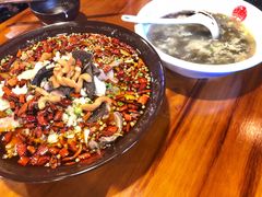 紫菜蛋花汤-盛天毛血旺非遗美食(观音桥店)