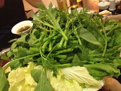 蔬菜拼盘-蜀九香火锅(九眼桥店)