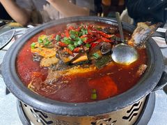 -探鱼·鲜青椒爽麻烤鱼(番禺万达店)