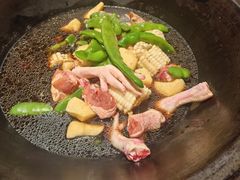 鸡爪排骨炖菜-老关东铁锅炖(上游街店)