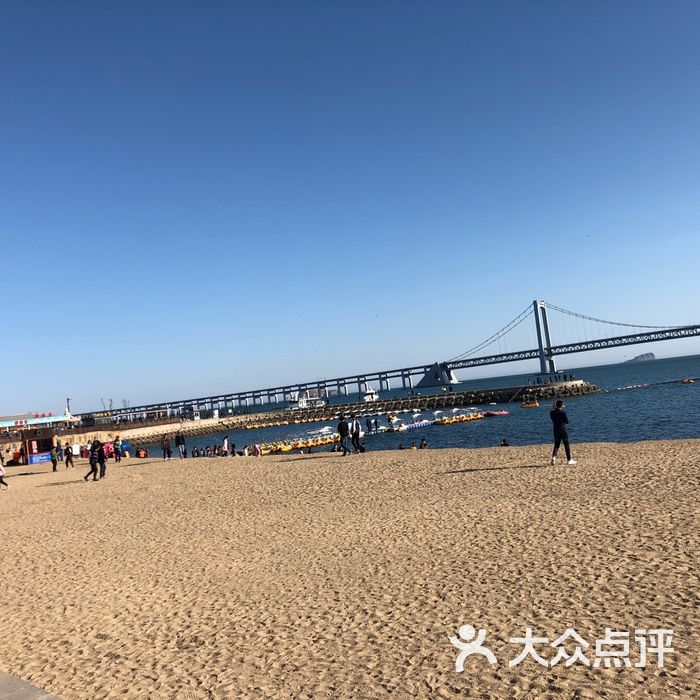 大连星海湾海水浴场图片