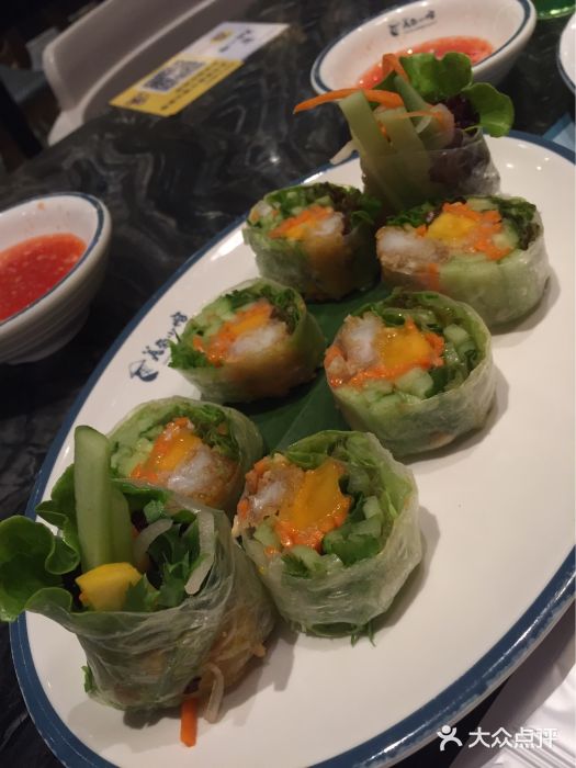 美奈小馆·越南料理(福田星河COCO Park店)芒果鱼柳米纸卷图片