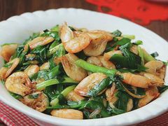 韭菜炒河虾-湘府迎君(爱联店)