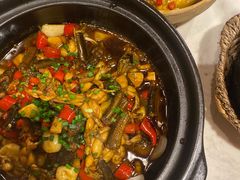 黄鳝炒田鸡-传统菜农庄(皇姑路店)
